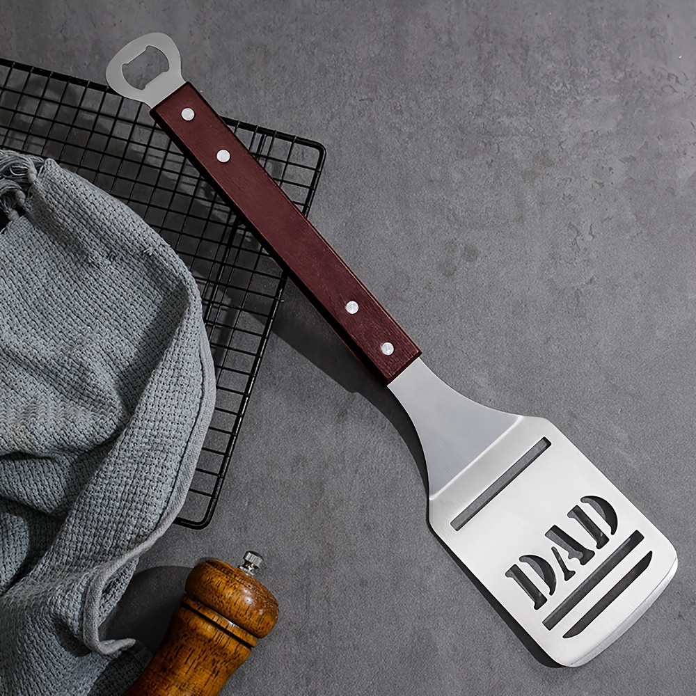 Stainless Steel BBQ Spatula wi - огляд і ціна Okonomiyaki Spatula