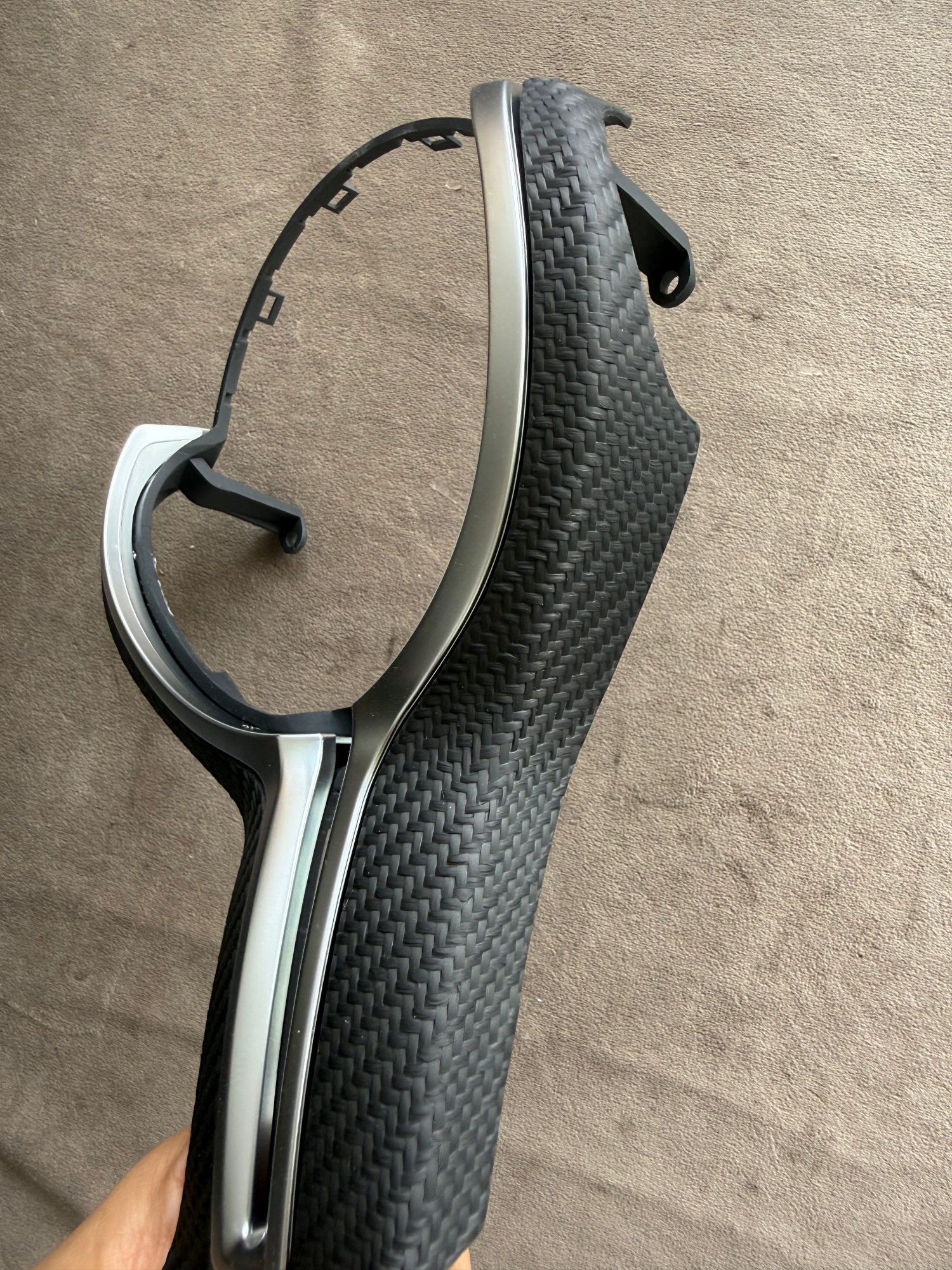 Steering Wheel Cover Plate Rea - огляд і ціна Crepe Pan Carbon