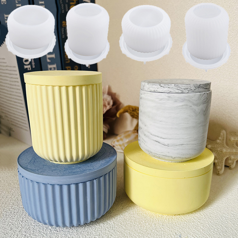 Cement Candle Jar Silicone Mol - огляд і ціна Potsticker Mold