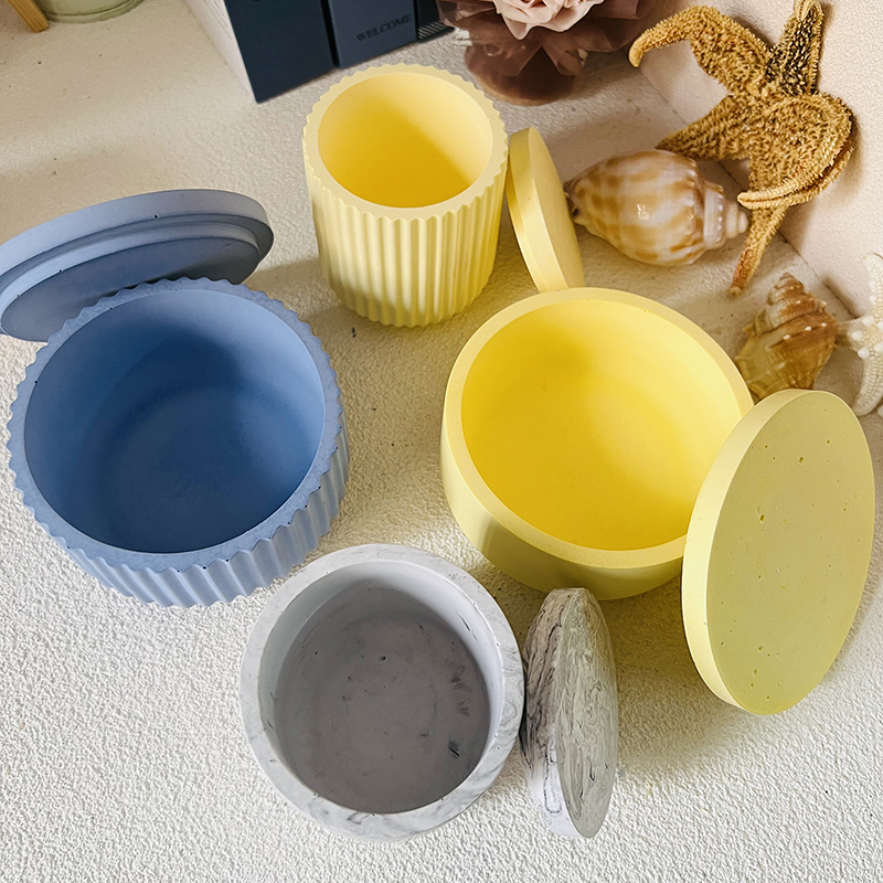 Cement Candle Jar Silicone Mol - огляд і ціна Potsticker Mold