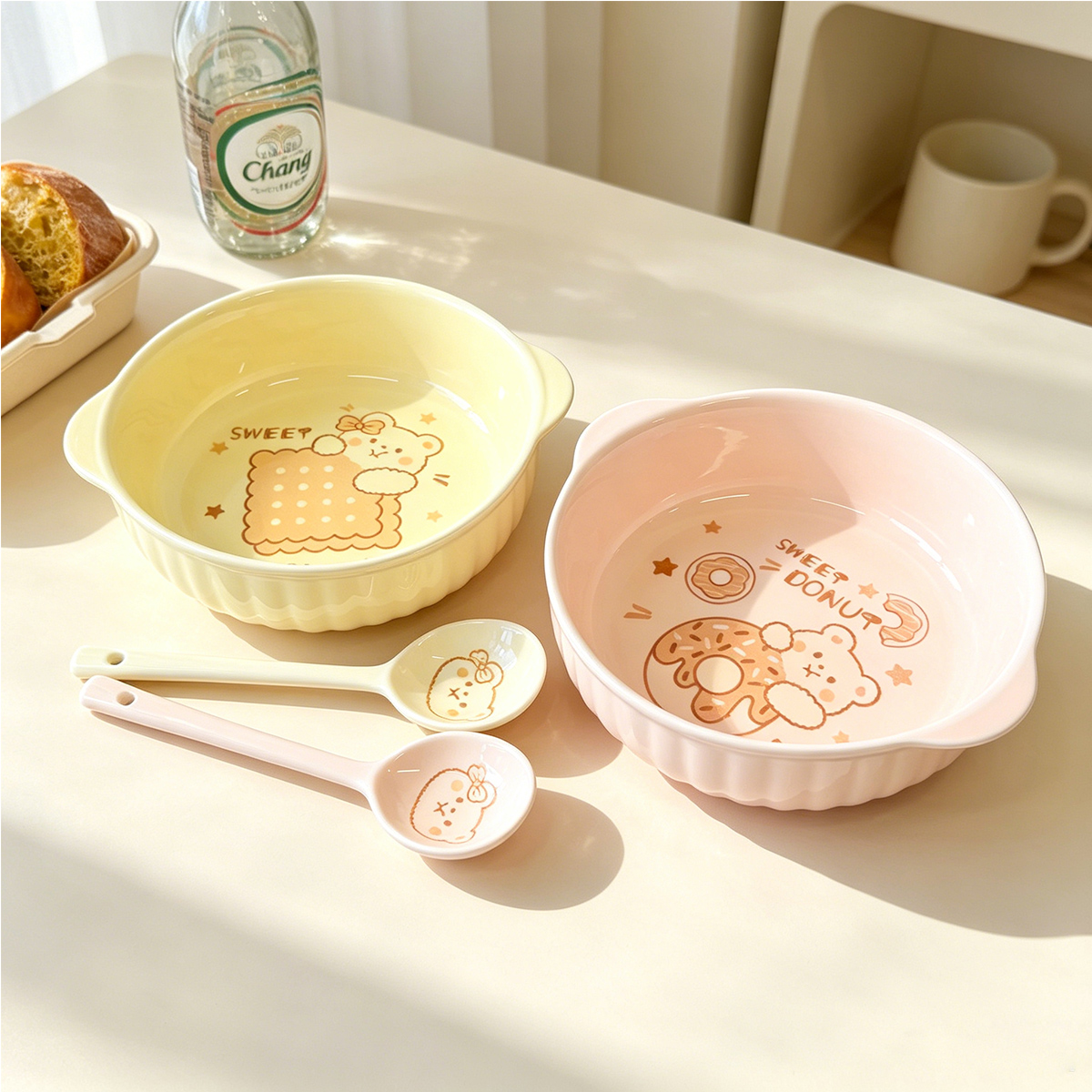 7.5 Inch Cute Cartoon Bear Rab - огляд і ціна Dim Sum Basket