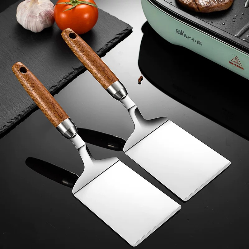 Stainless Steel Frying Spatula - огляд і ціна Okonomiyaki Spatula