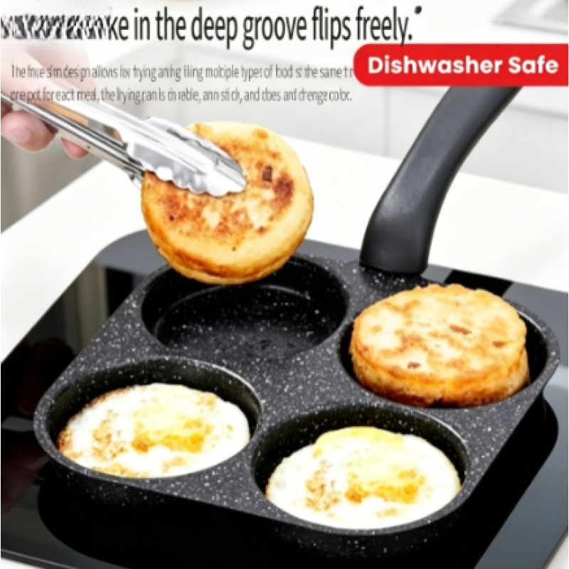 4-in-1 Non-Stick Cast Iron Egg - огляд і ціна Egg Waffle Pan
