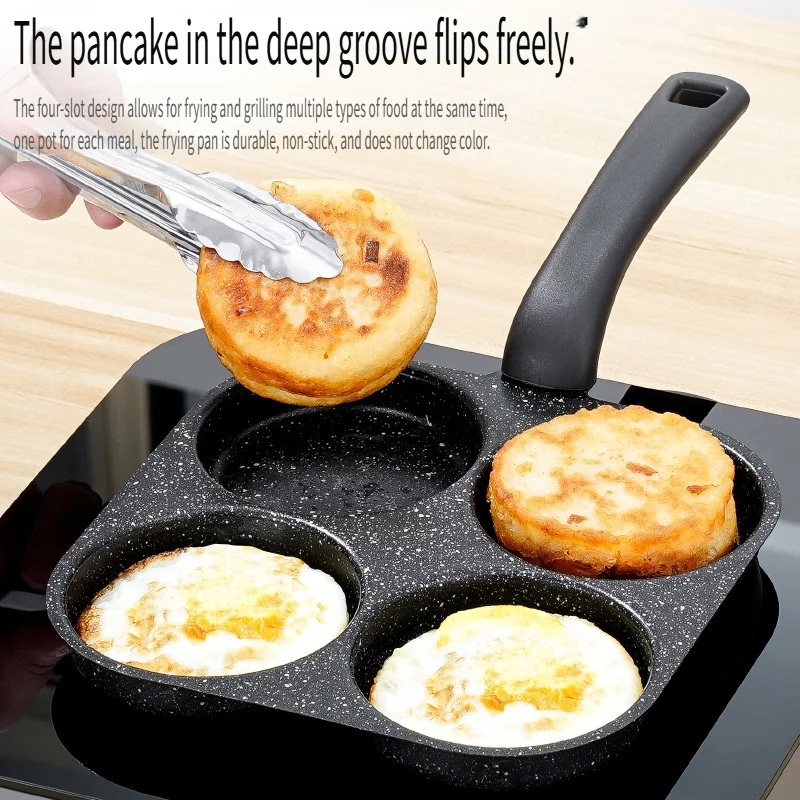 4-in-1 Non-Stick Cast Iron Egg - огляд і ціна Egg Waffle Pan