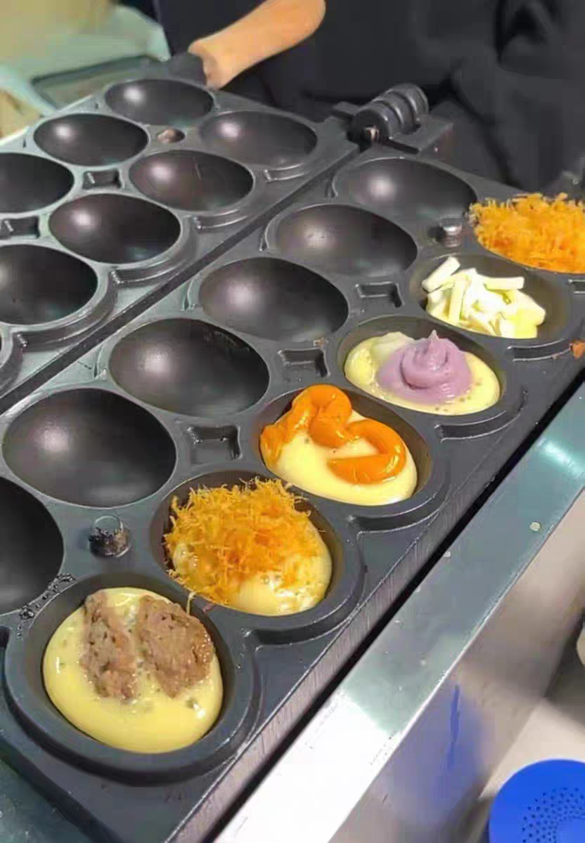 Commercial Electric Egg Bubble - огляд і ціна Egg Waffle Pan