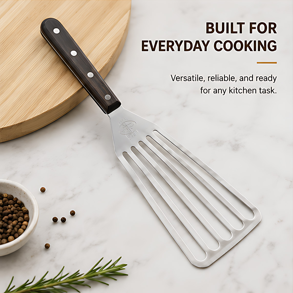 Fish Spatula, Stainless Steel  - огляд і ціна Okonomiyaki Spatula
