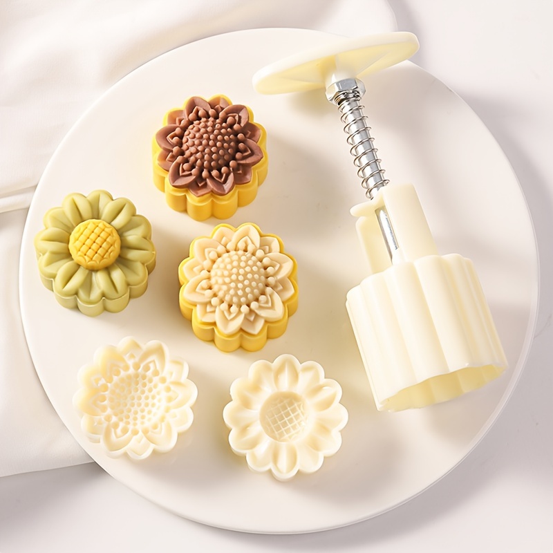 Sunflower Flowers Moon Cake Mo - огляд і ціна Bunny Cake Mold