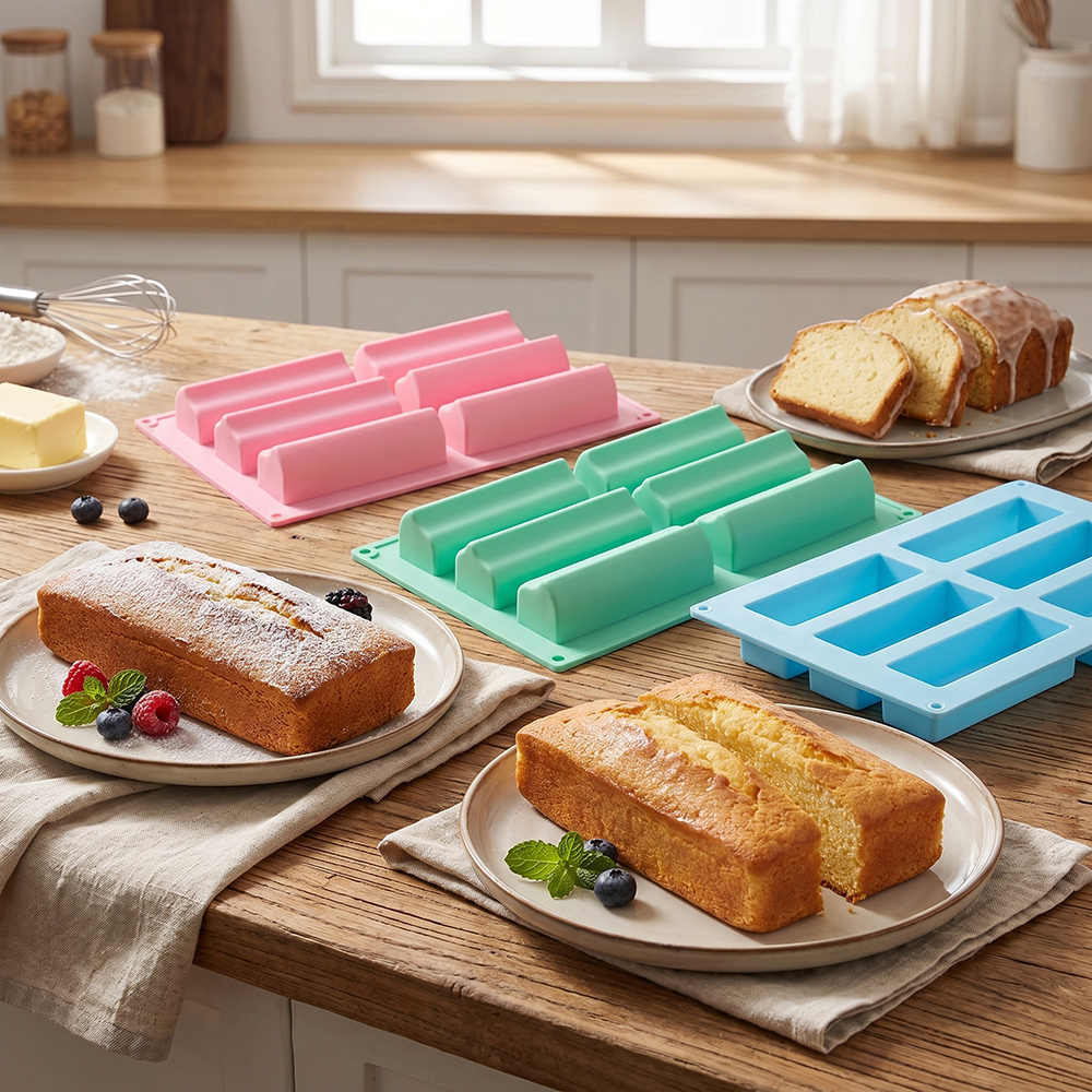 6-cavity groove tube cake tray - огляд і ціна Donut Mold Silicone