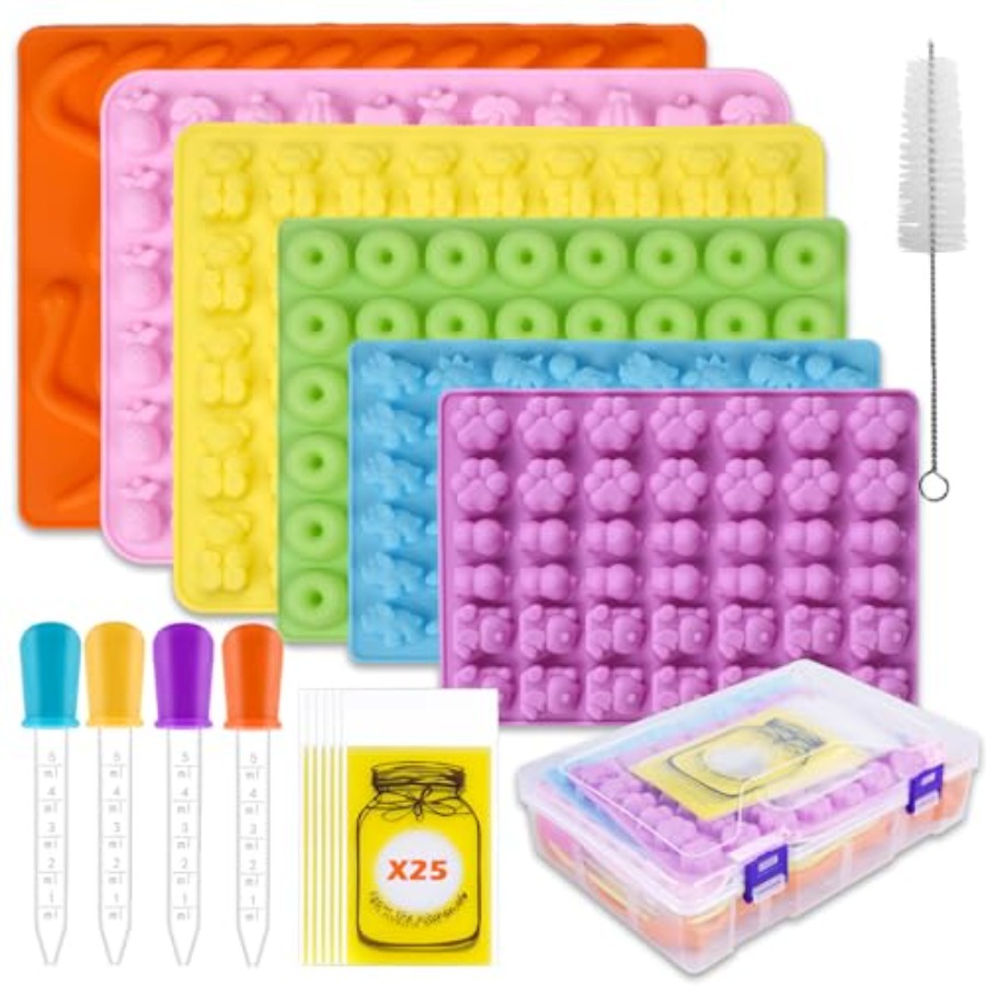 Gummy Bear Molds Silicone 37PC - огляд і ціна Donut Mold Silicone
