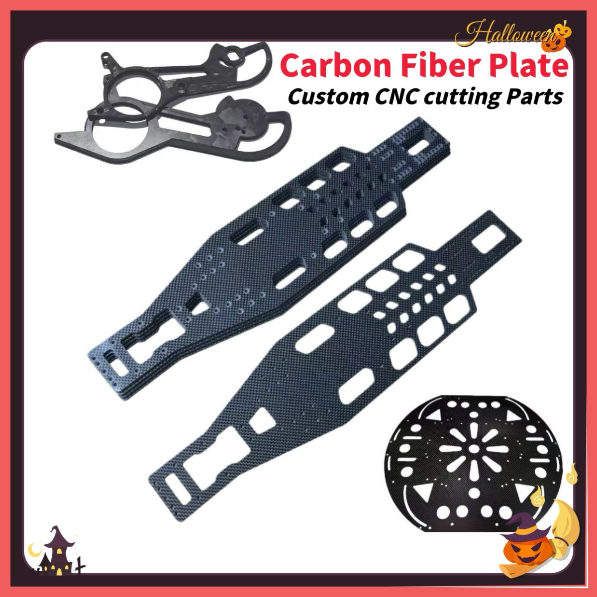 Carbon Fiber Sheet Plate Cutti - огляд і ціна Crepe Pan Carbon
