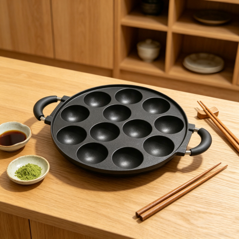 7/12 Mold Aebleskiver Pan, Non - огляд і ціна Danish Pancake Pan