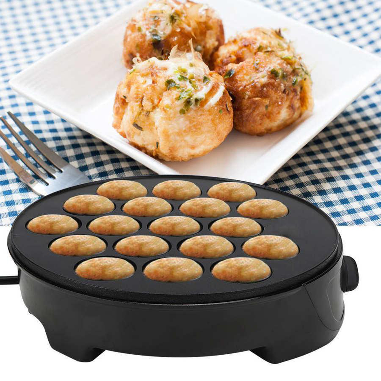 220V Baking Machine Household  - огляд і ціна Takoyaki Grill Plate