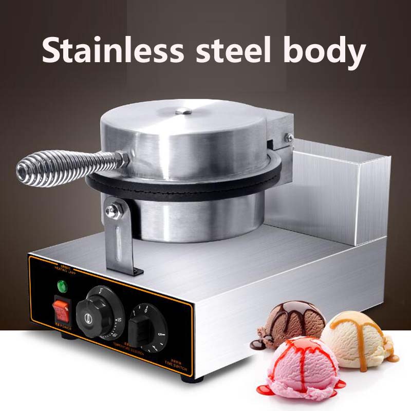 Non-Stick Electric Waffle Ice  - огляд і ціна Waffle Cone Maker