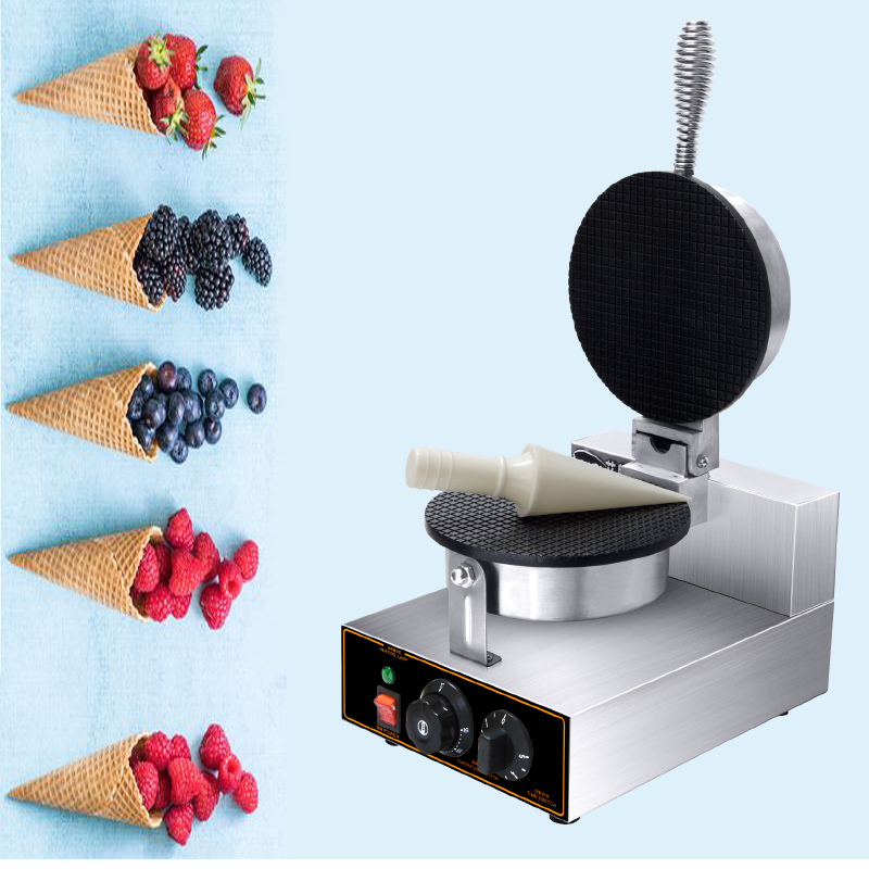 Non-Stick Electric Waffle Ice  - огляд і ціна Waffle Cone Maker