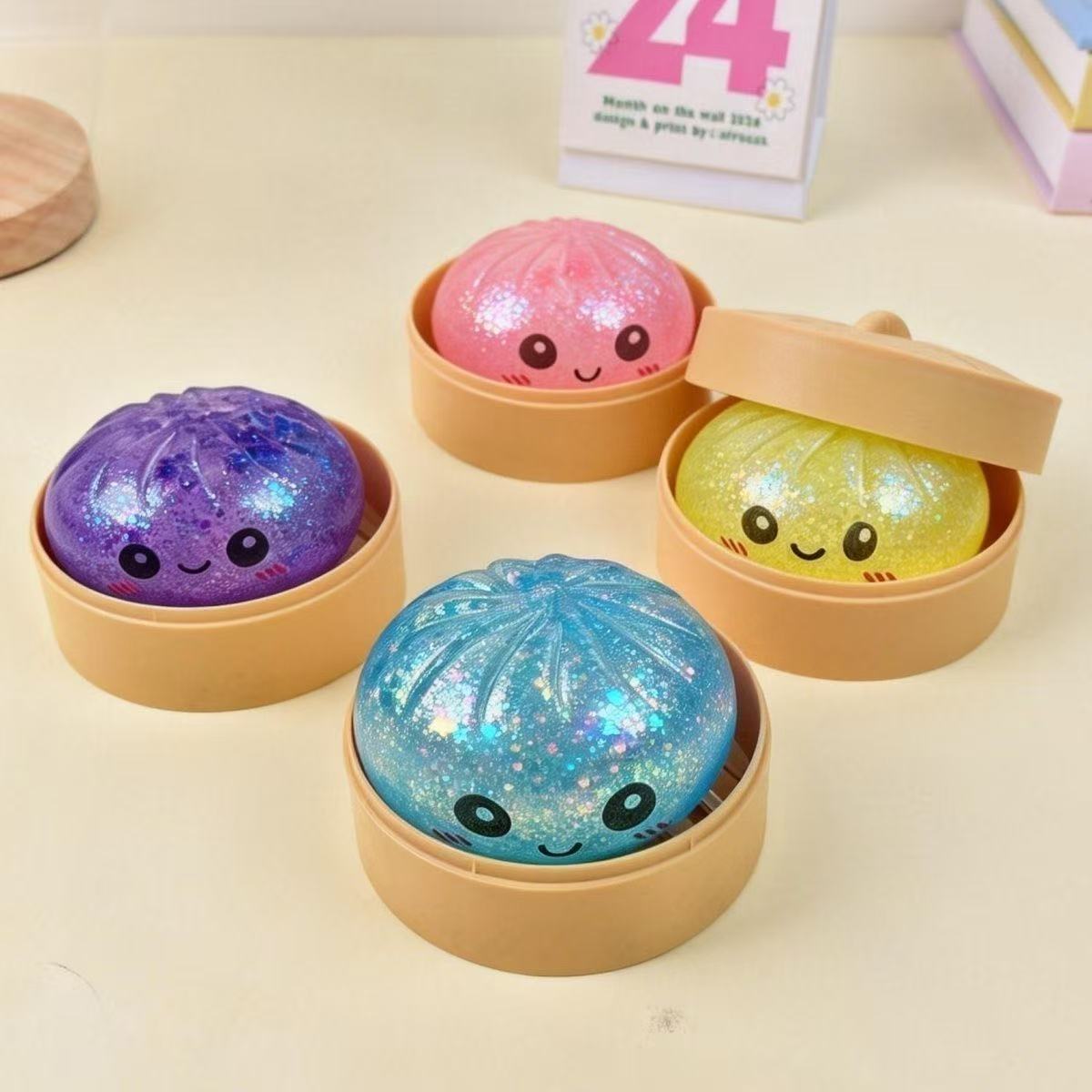 Giant Realistic Dumpling Squee - огляд і ціна Bao Steamer Bamboo
