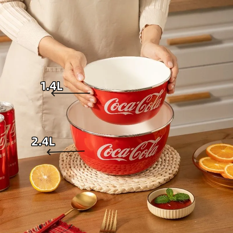 Coca Cola Vintage Enamel Salad - огляд і ціна Dim Sum Basket