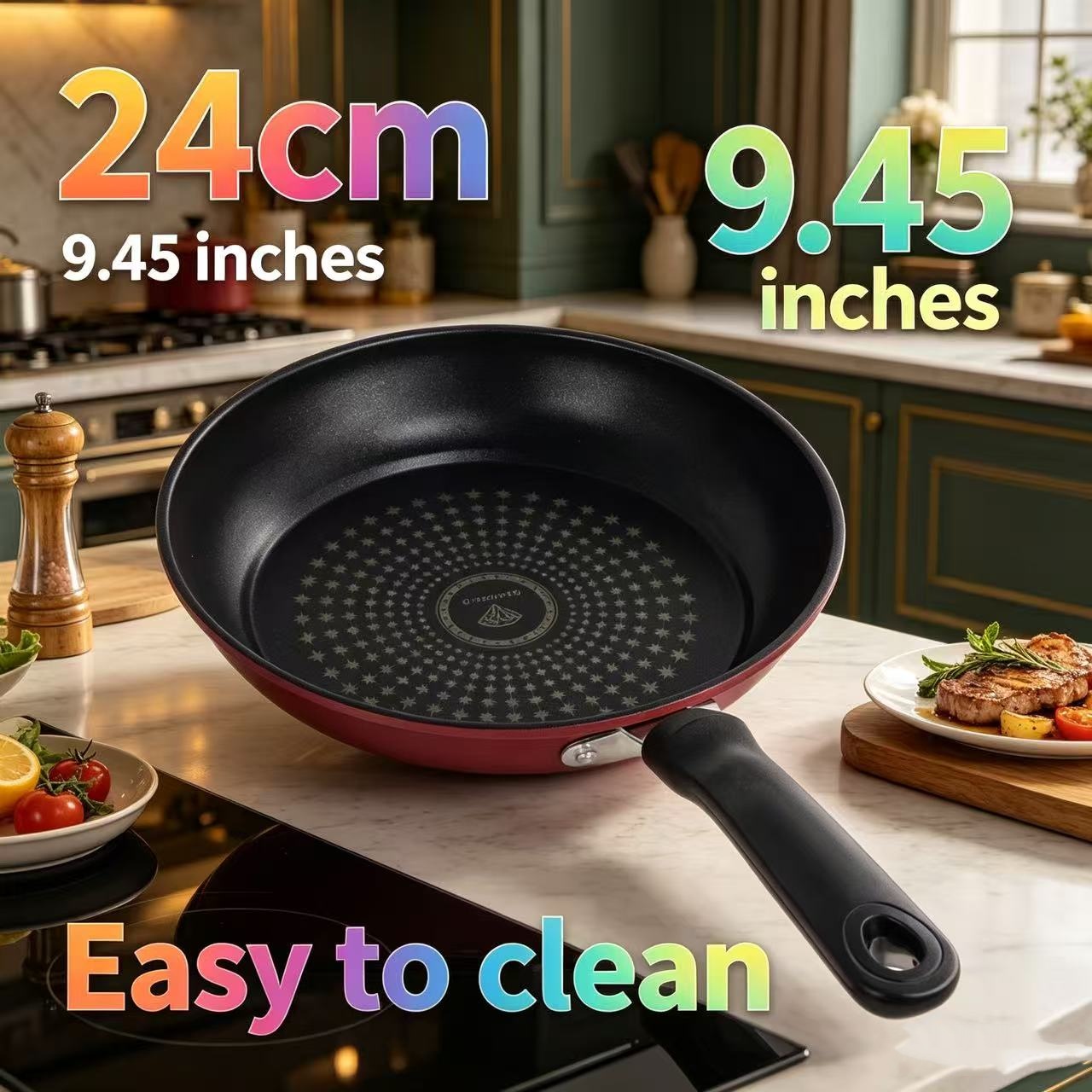 Premium Granite Non Stick Fryi - огляд і ціна Mini Pancake Griddle