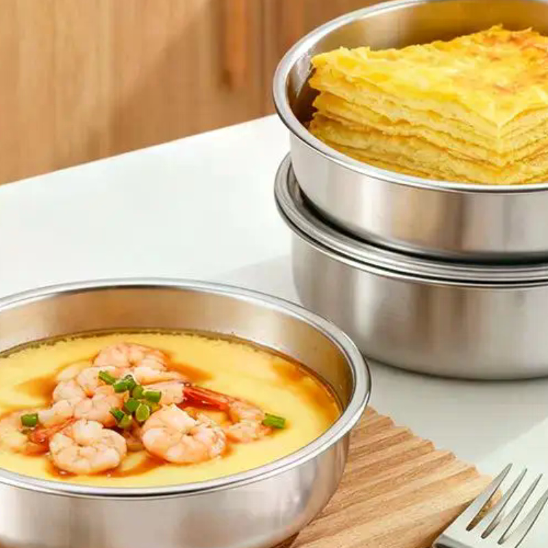 Stainless Steel Steamed Egg Bo - огляд і ціна Dim Sum Basket