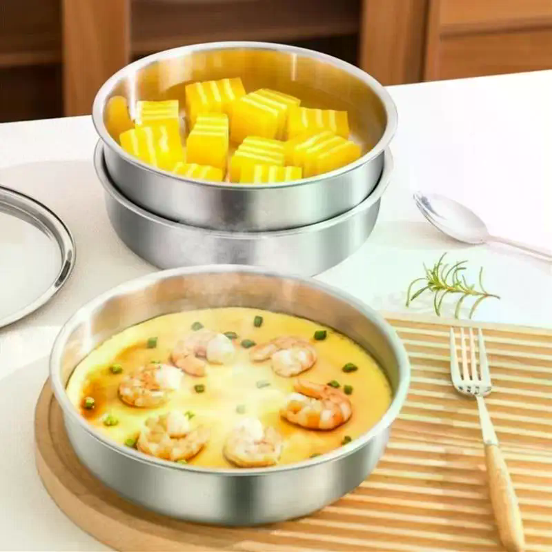 Stainless Steel Steamed Egg Bo - огляд і ціна Dim Sum Basket