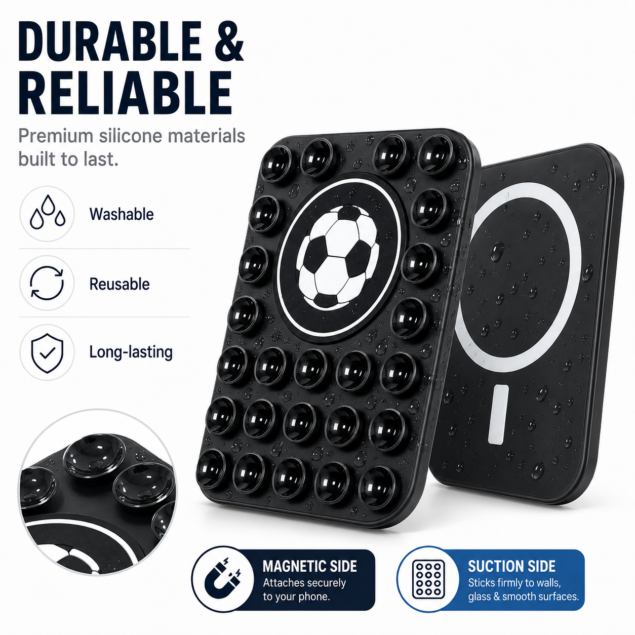Cute Soccer For Magnetic Phone - огляд і ціна Taco Stand Holder