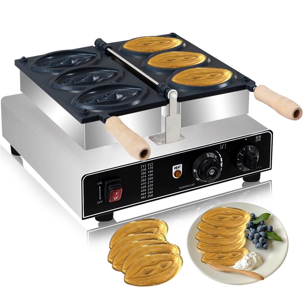 220VCommercial Snack Food Bake - огляд і ціна Mini Pancake Griddle