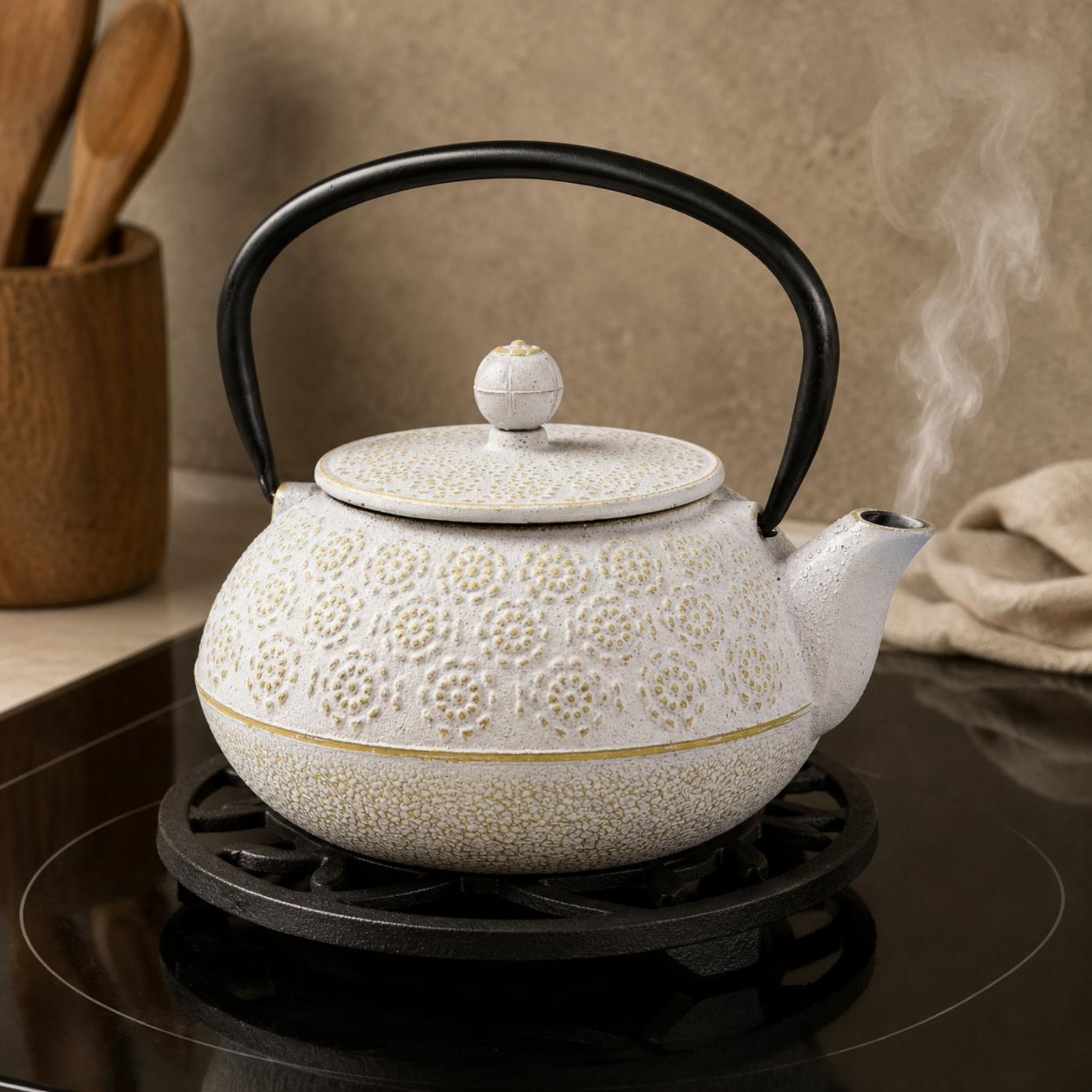 Cast Iron Teapot Speckled Cast - огляд і ціна Cast Iron Corn