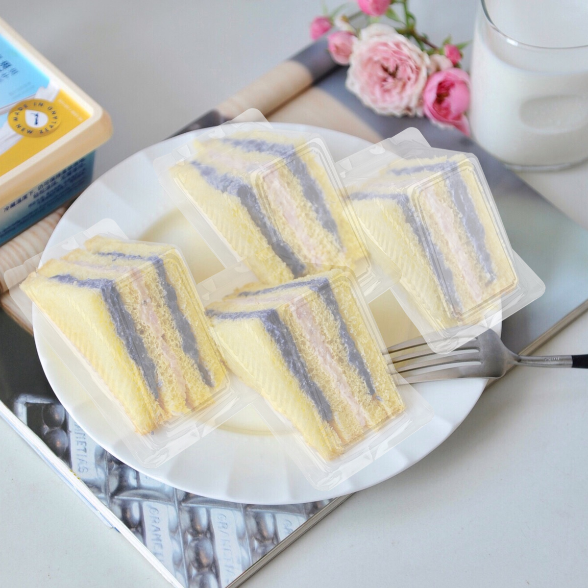 100pcs Sandwich Box Portable D - огляд і ціна Spring Roll Wrapper