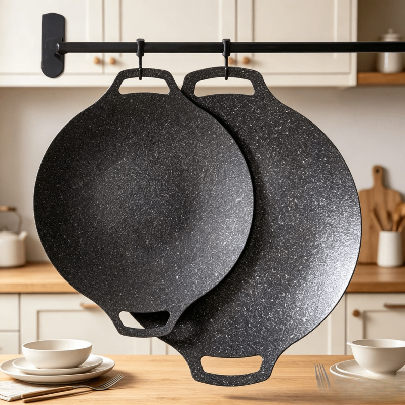 Portable Nonstick Frying Pan O - огляд і ціна Cast Iron Corn