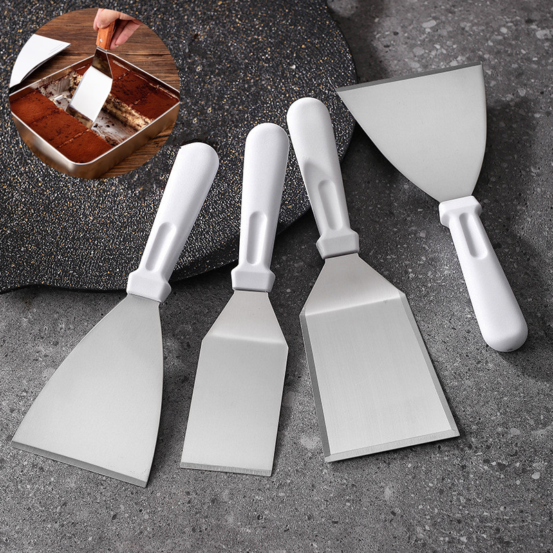 【xxx】Stainless Steel Cake Spat - огляд і ціна Okonomiyaki Spatula