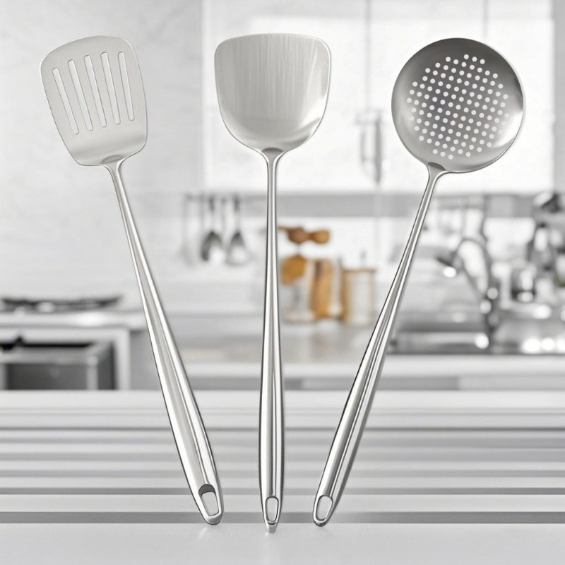 Food Stainless Steel Wok Spatu - огляд і ціна Okonomiyaki Spatula