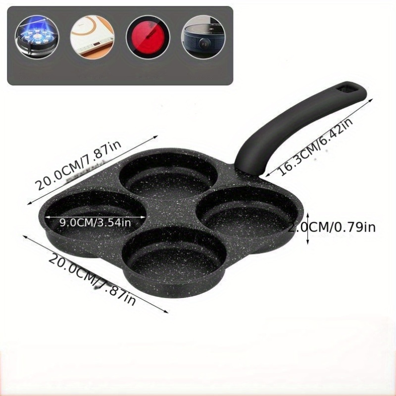 Egg Frying Pan Nonstick Pancak - огляд і ціна Mini Pancake Griddle